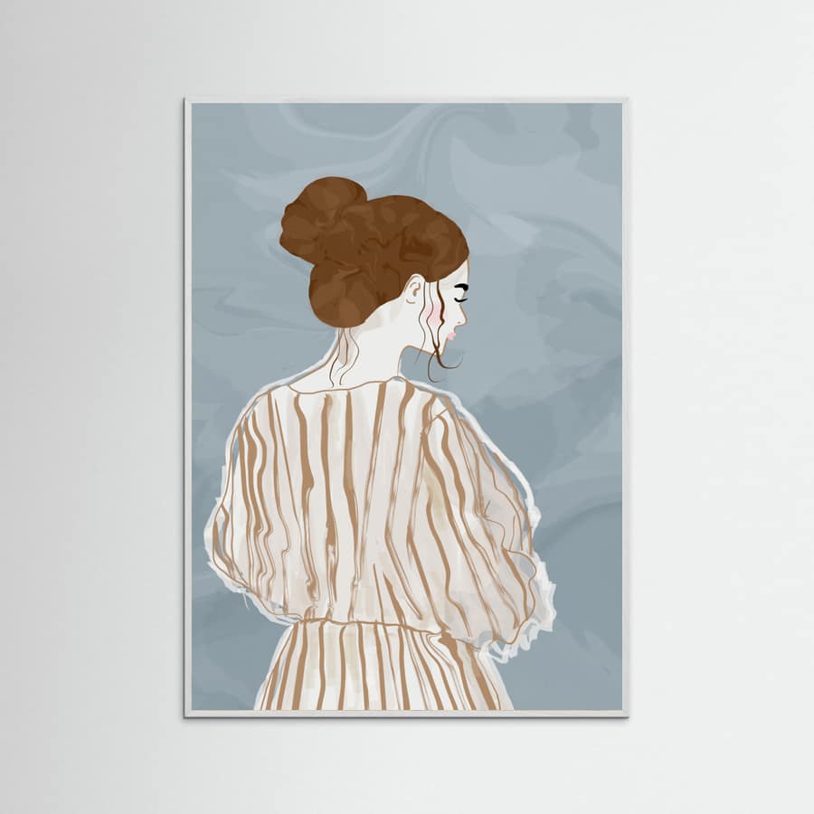 Woman To Stand Alone Poster – poster and art print