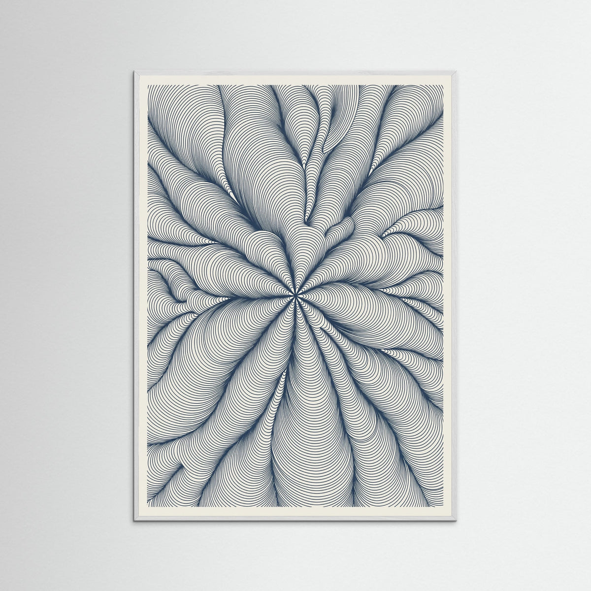 White Wood Woven Current