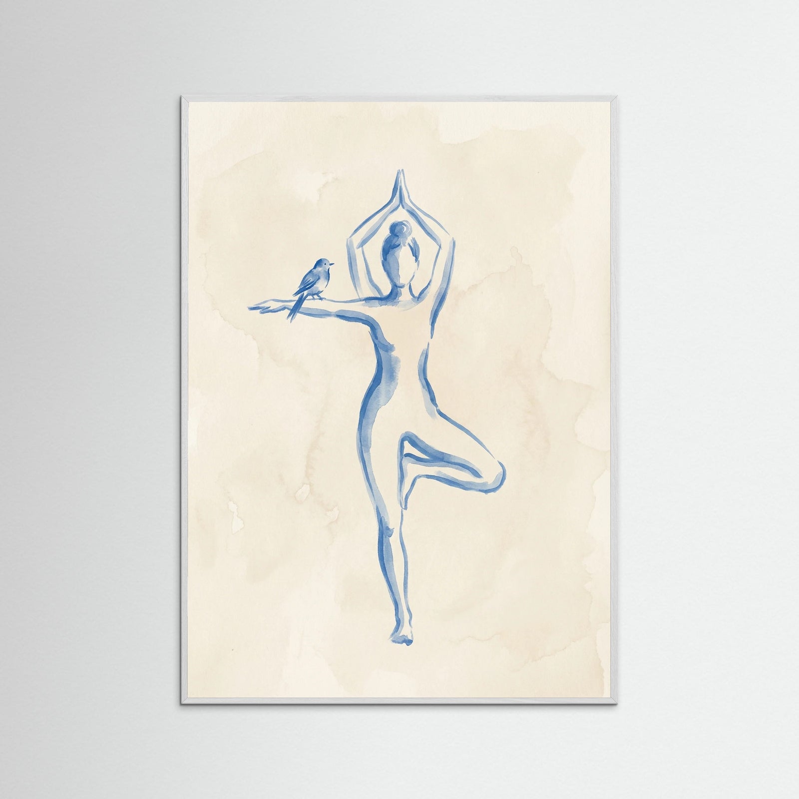 White Wood Yoga Companion