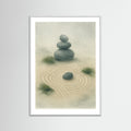 White Wood Zen Garden