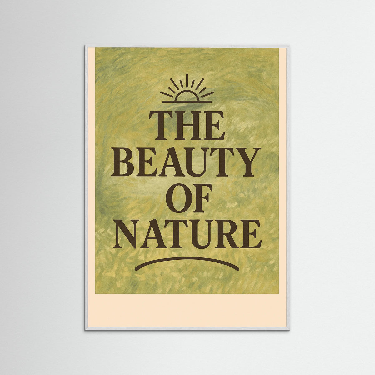 White Wood text Riverbank Springtime