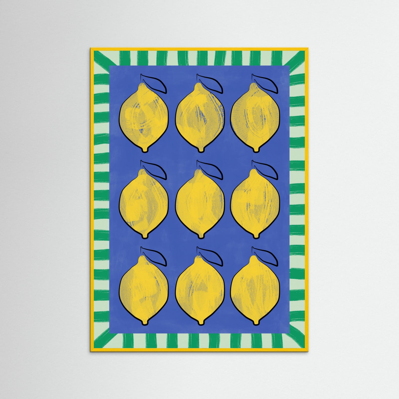 Yellow Wood 3x4 Aspectratiomixed7 Poster