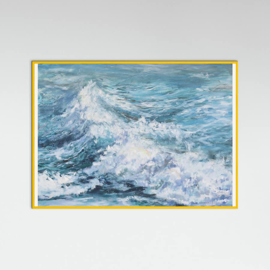 55. building wave Poster – Poster und Kunstdruck
