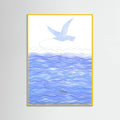 Above the Ocean Waves Poster – poster and art print