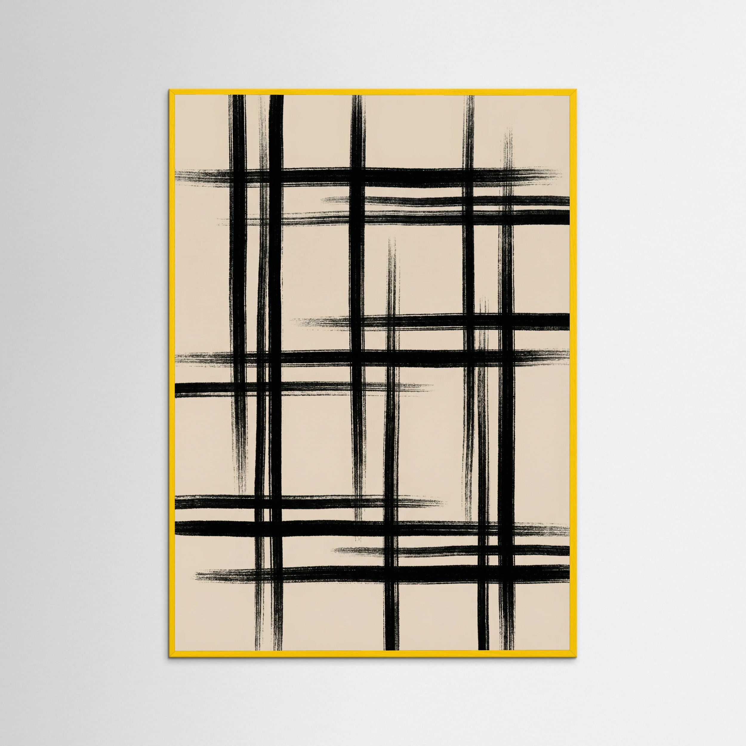 Yellow Wood Abstract Arch