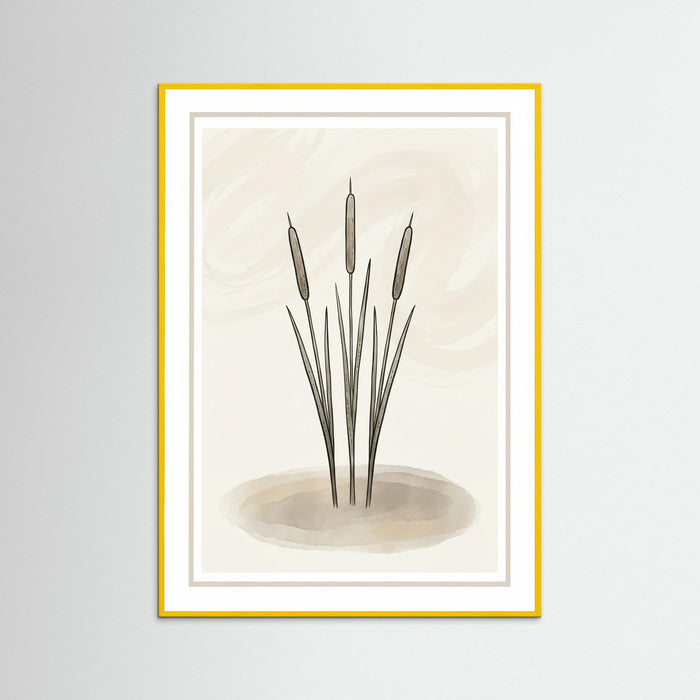 Yellow Wood Abstract Baobab