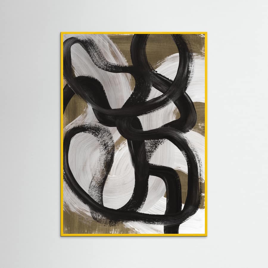 Plakat Abstract Brush Strokes 127X – plakat i druk artystyczny