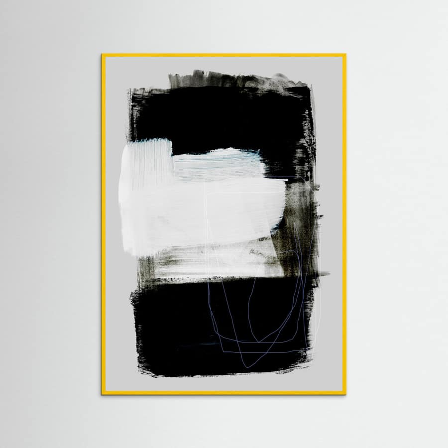 Abstract Brush Strokes 130 Poster – poster och konsttryck
