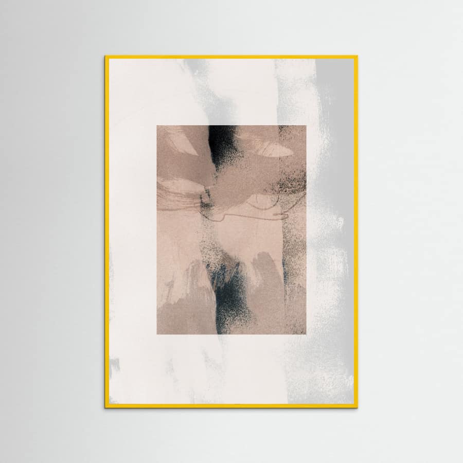 Abstract Brush Strokes 17x Poster – plakat og kunsttryk