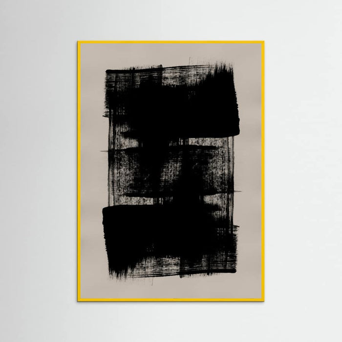 Abstract Brush Strokes 180Y Poster – Poster und Kunstdruck