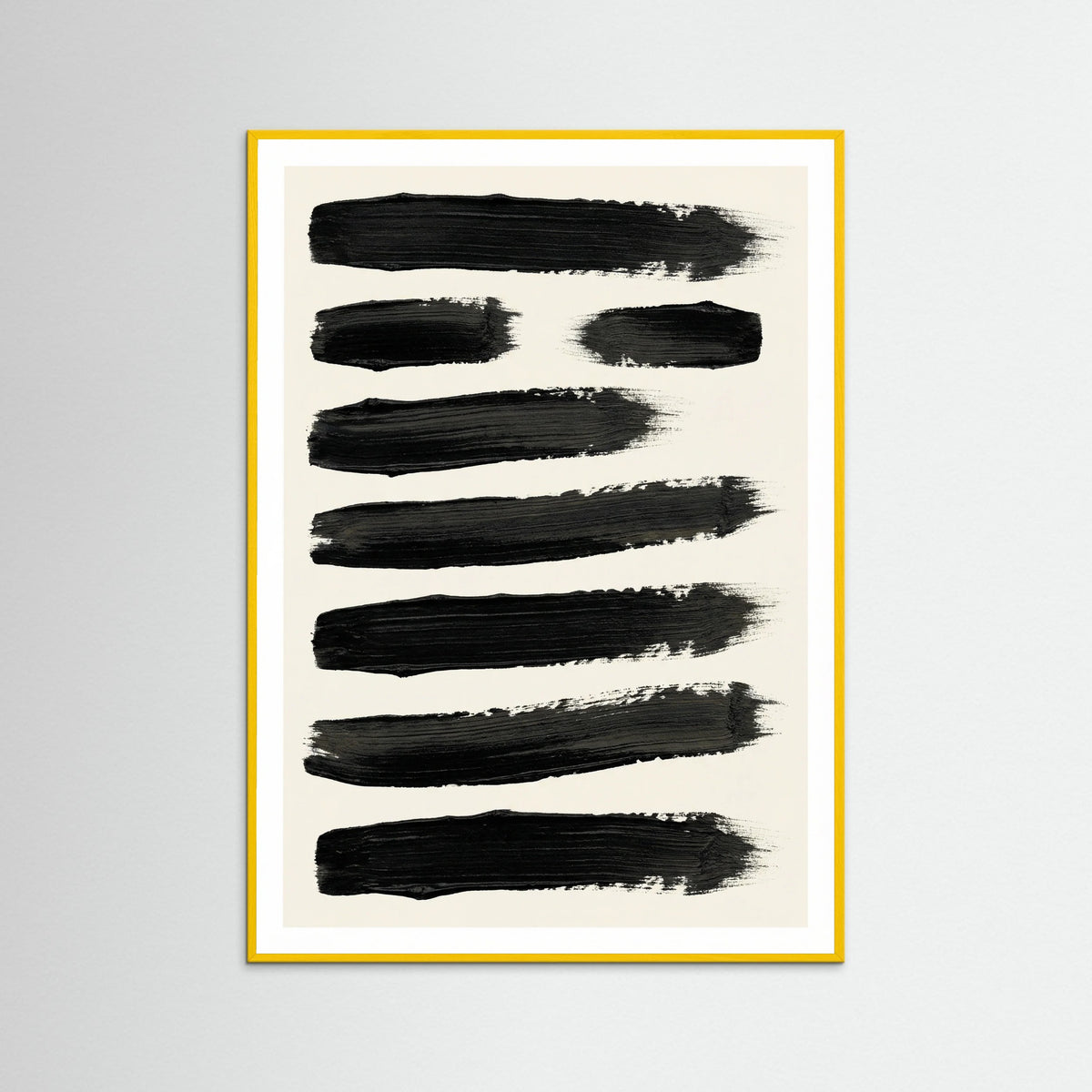 Yellow Wood Abstract Flow