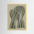 Abstract Kiss Poster – plakat og kunsttryk