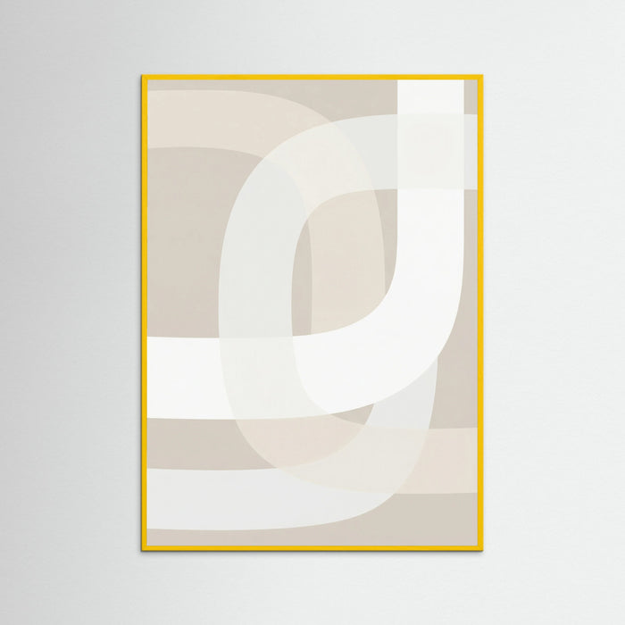 Yellow Wood Abstract Labyrinth