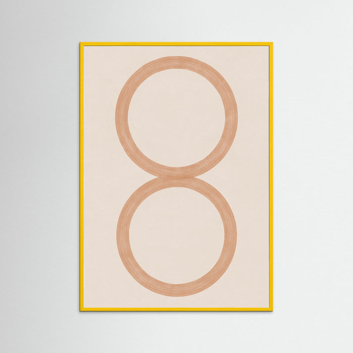 Yellow Wood Abstract Simplicity