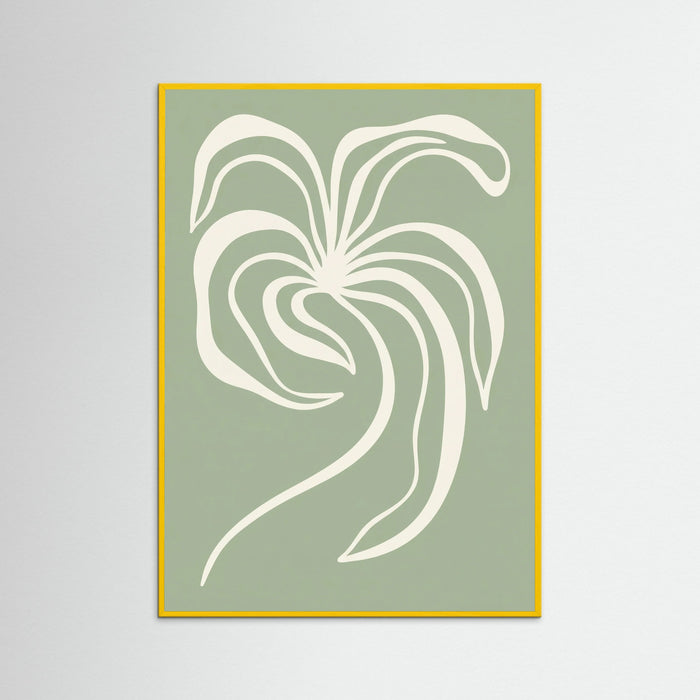 Yellow Wood Abstracted Gaze
