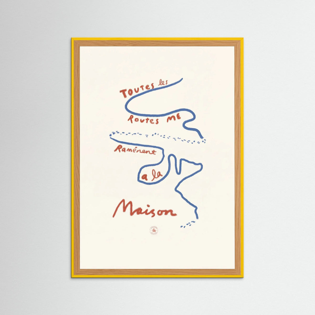 Yellow Wood All Roads Home