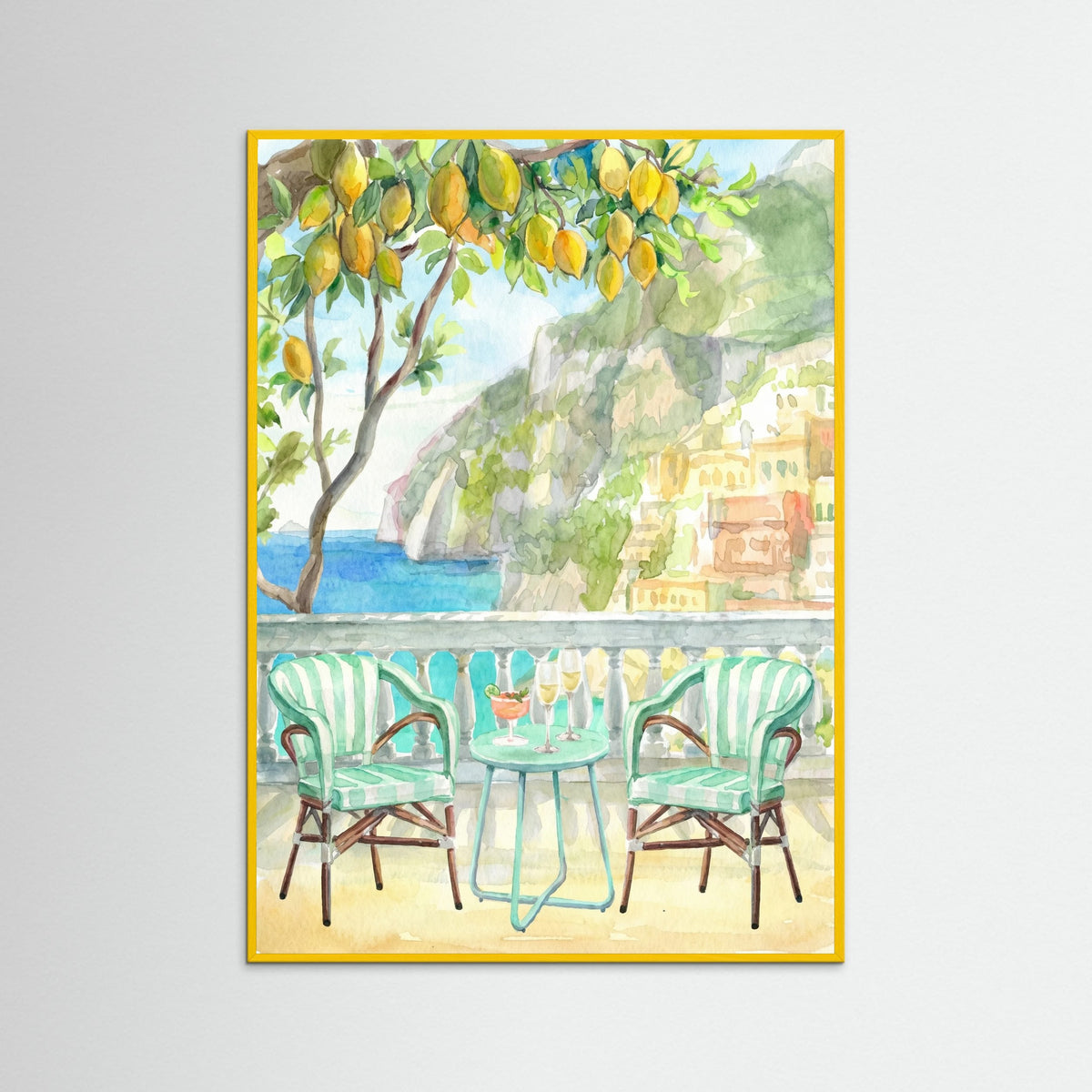Yellow Wood Amalfi Coast Bliss
