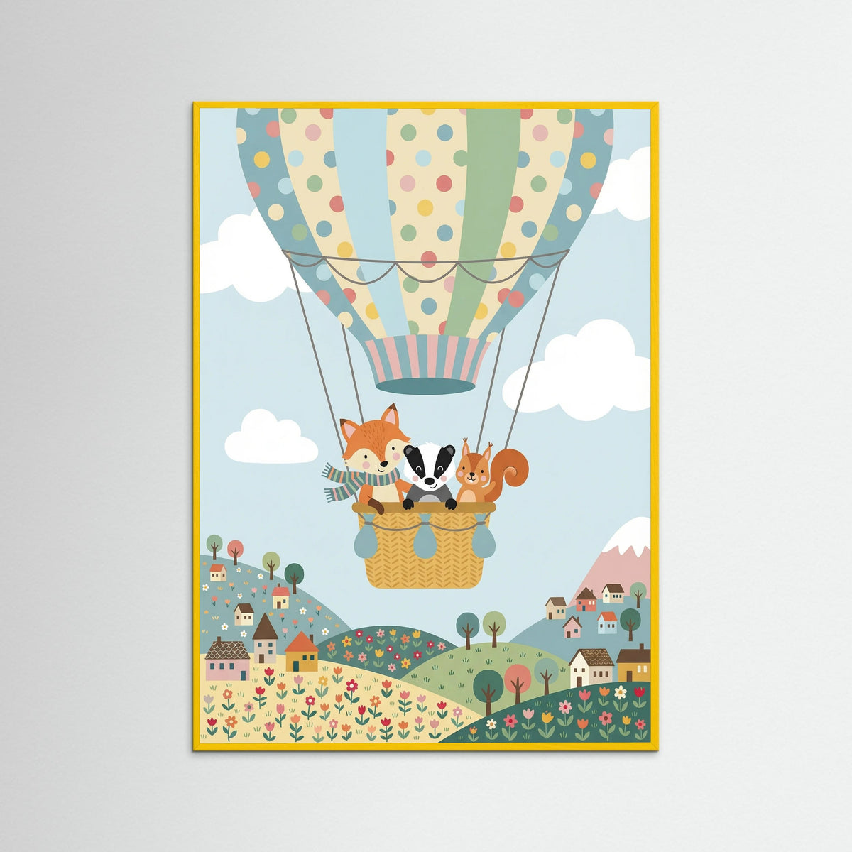 Yellow Wood Animal Adventure Train