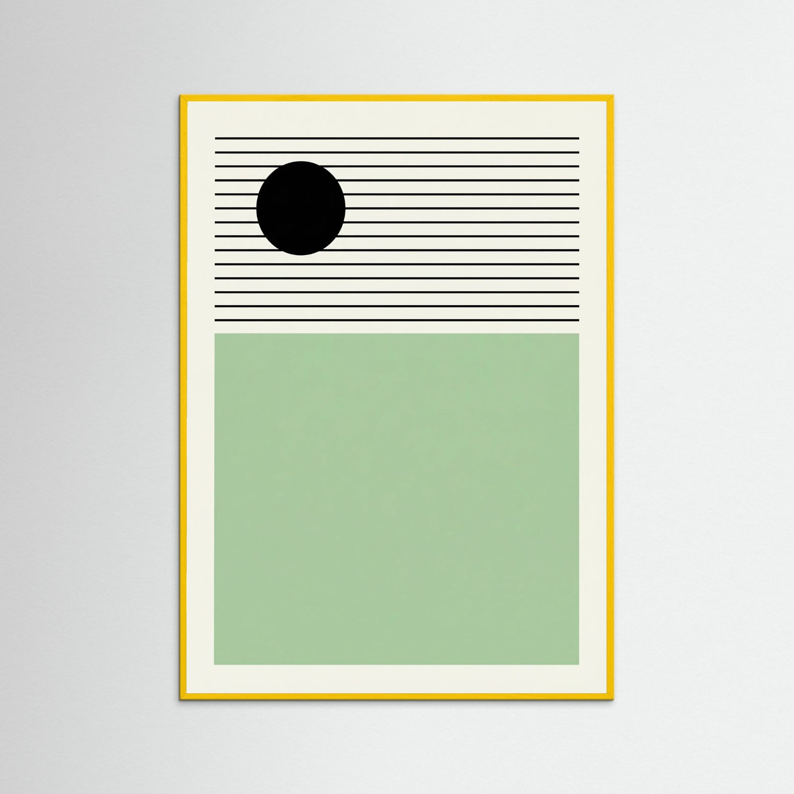 Yellow Wood Arched Serenity