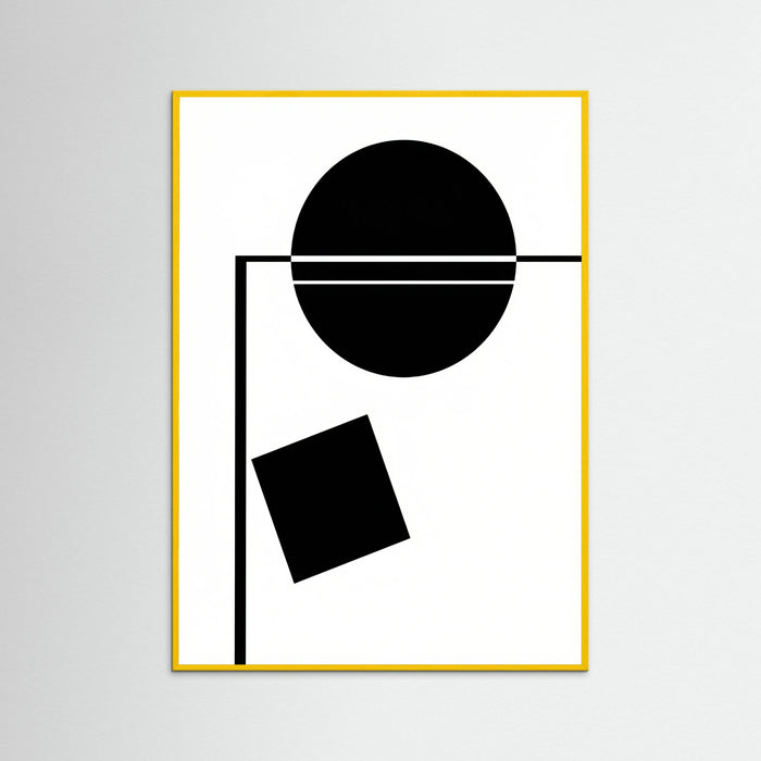 Yellow Wood Art Print