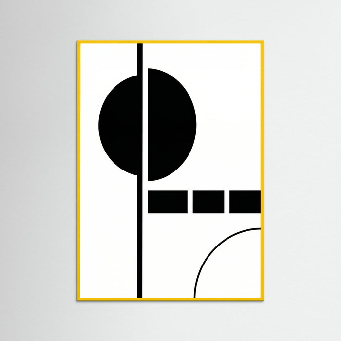 Yellow Wood Art Print