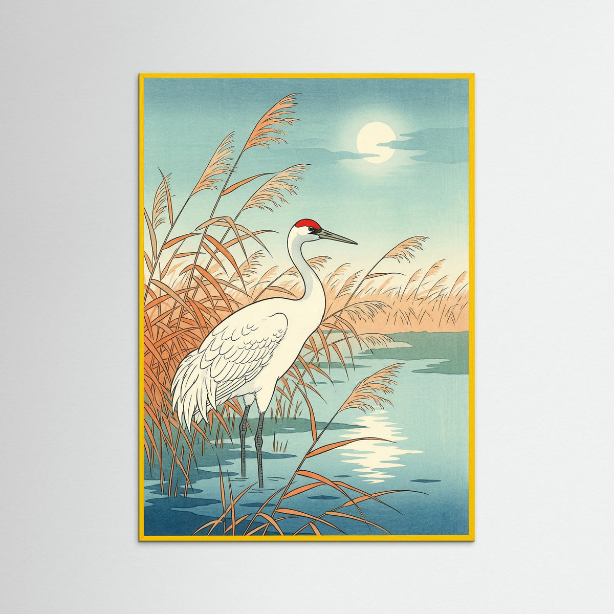 Yellow Wood Autumn Bird Branch