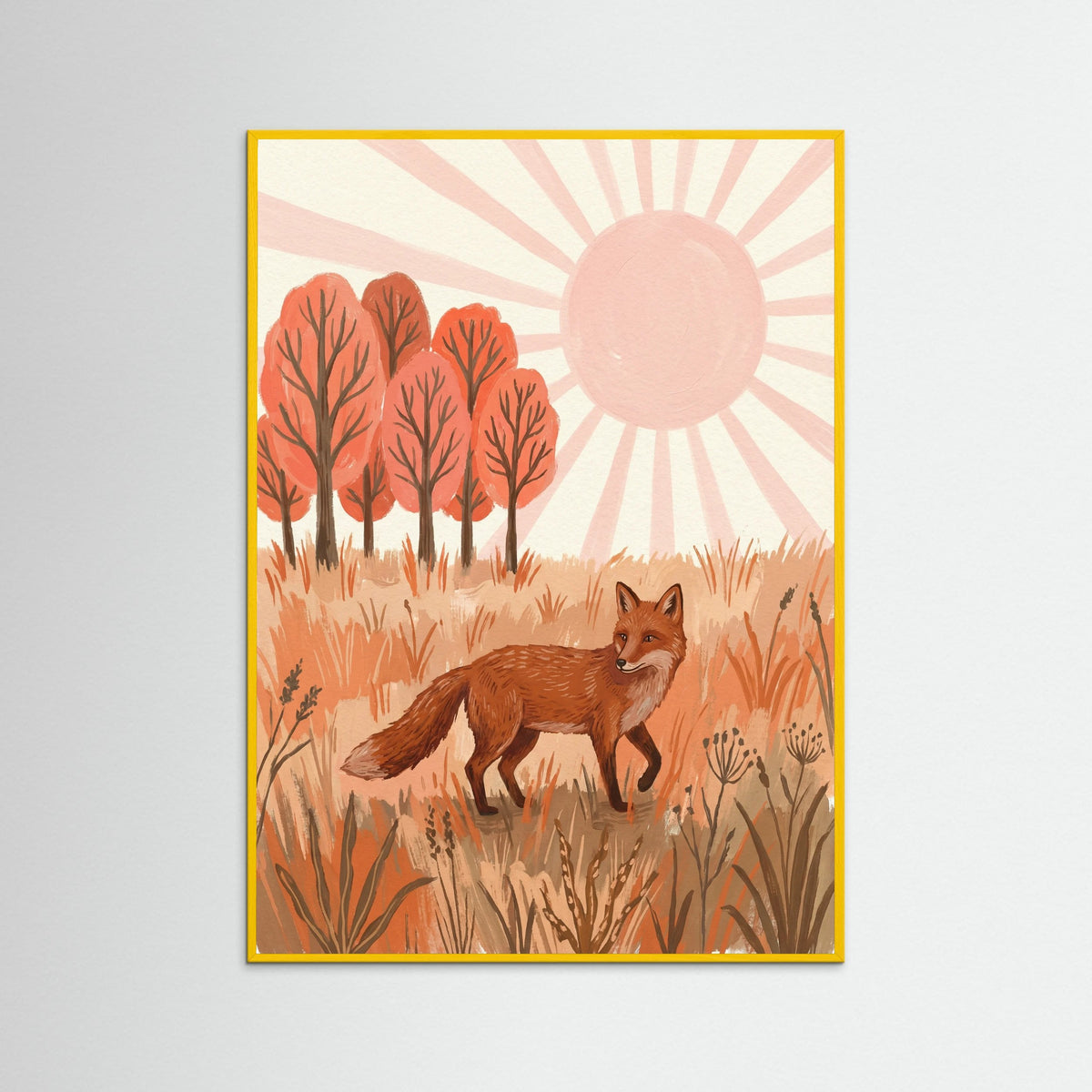 Yellow Wood Autumn Daydream