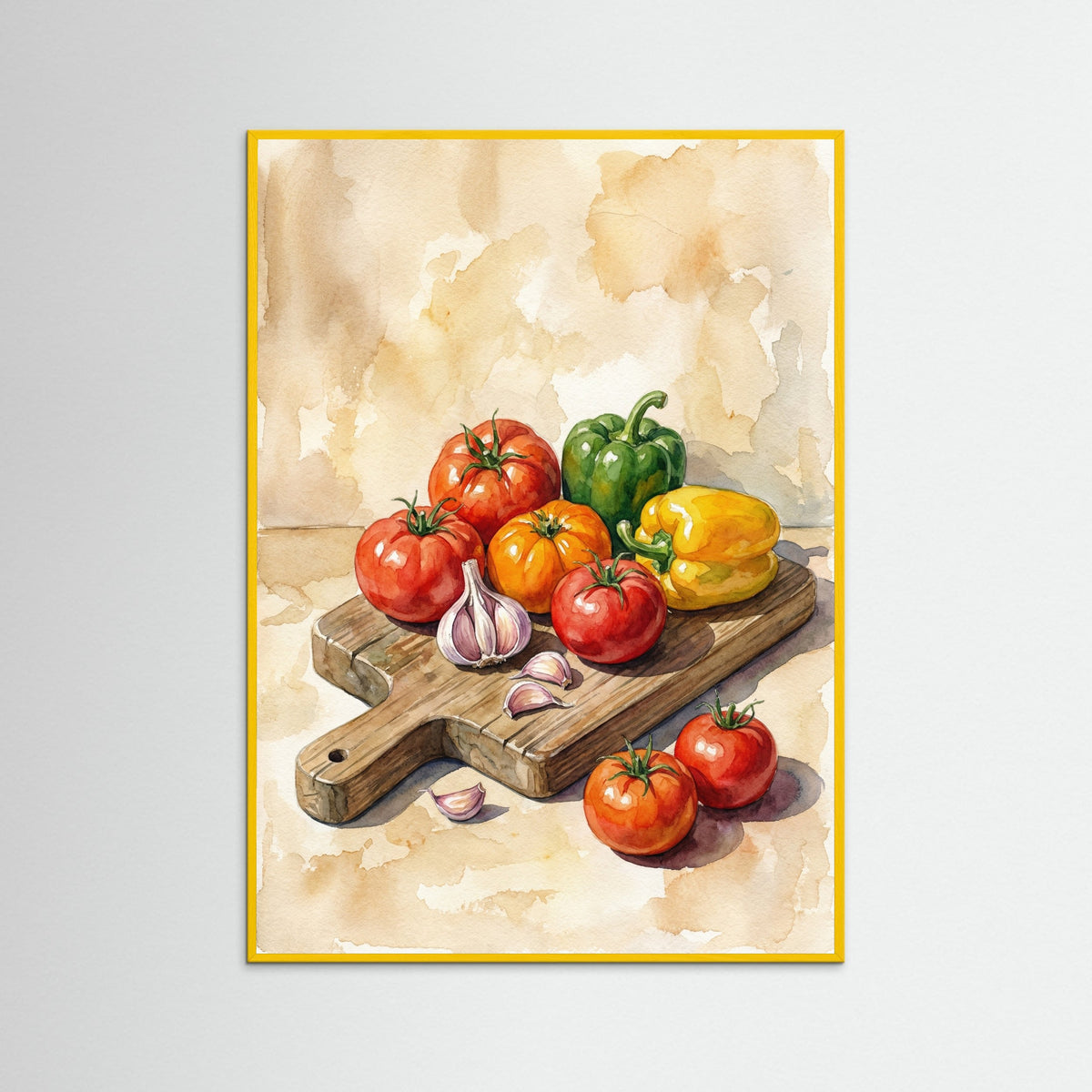 Yellow Wood Autumn Harvest Still Life