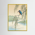 Yellow Wood Autumn Woodpecker