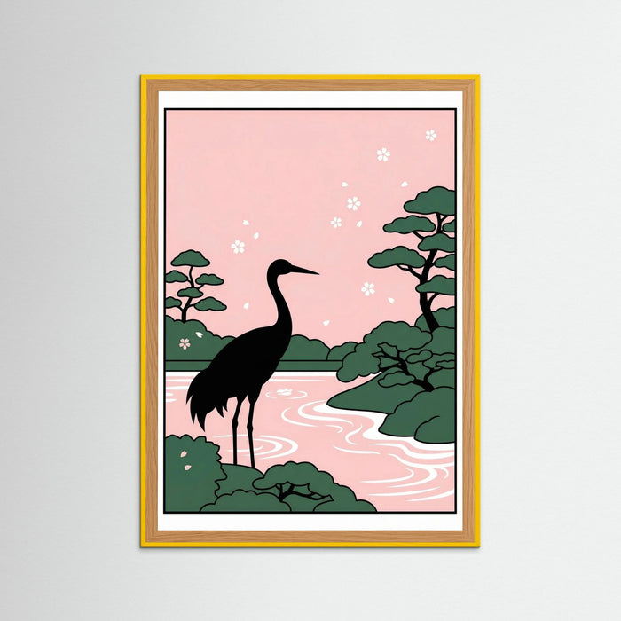 Yellow Wood Avian Pink Sky