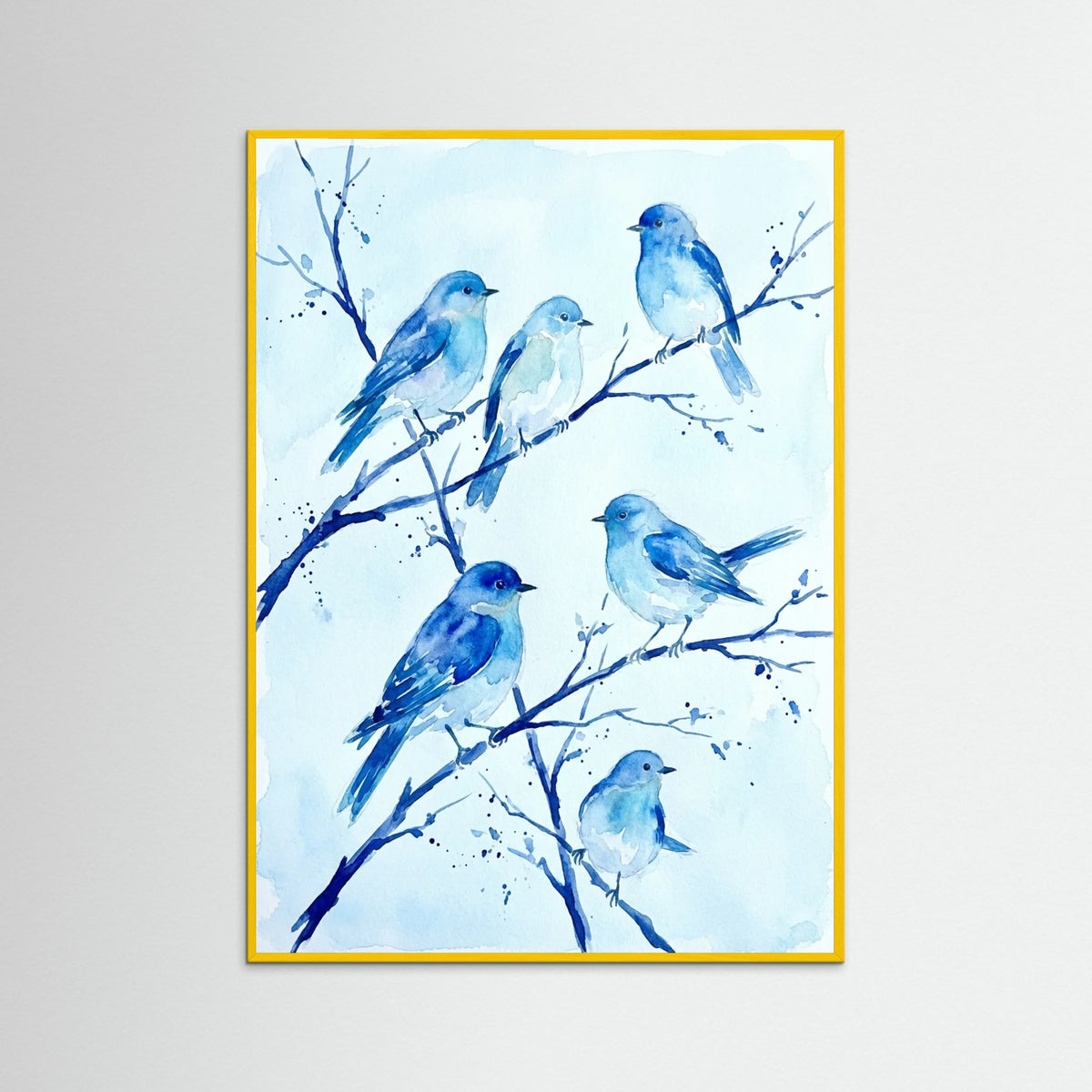 Yellow Wood Azure Bloom