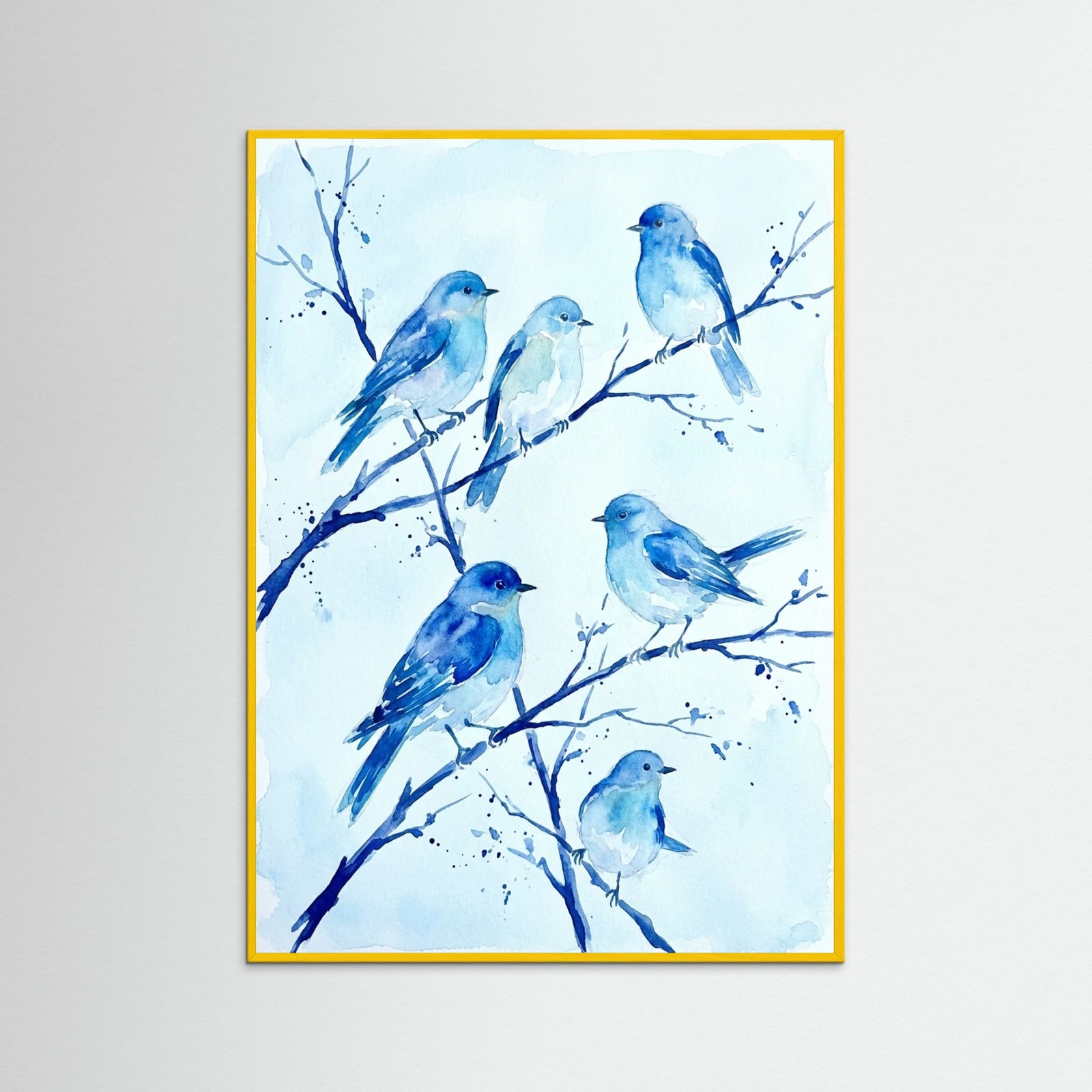 Yellow Wood Azure Bloom