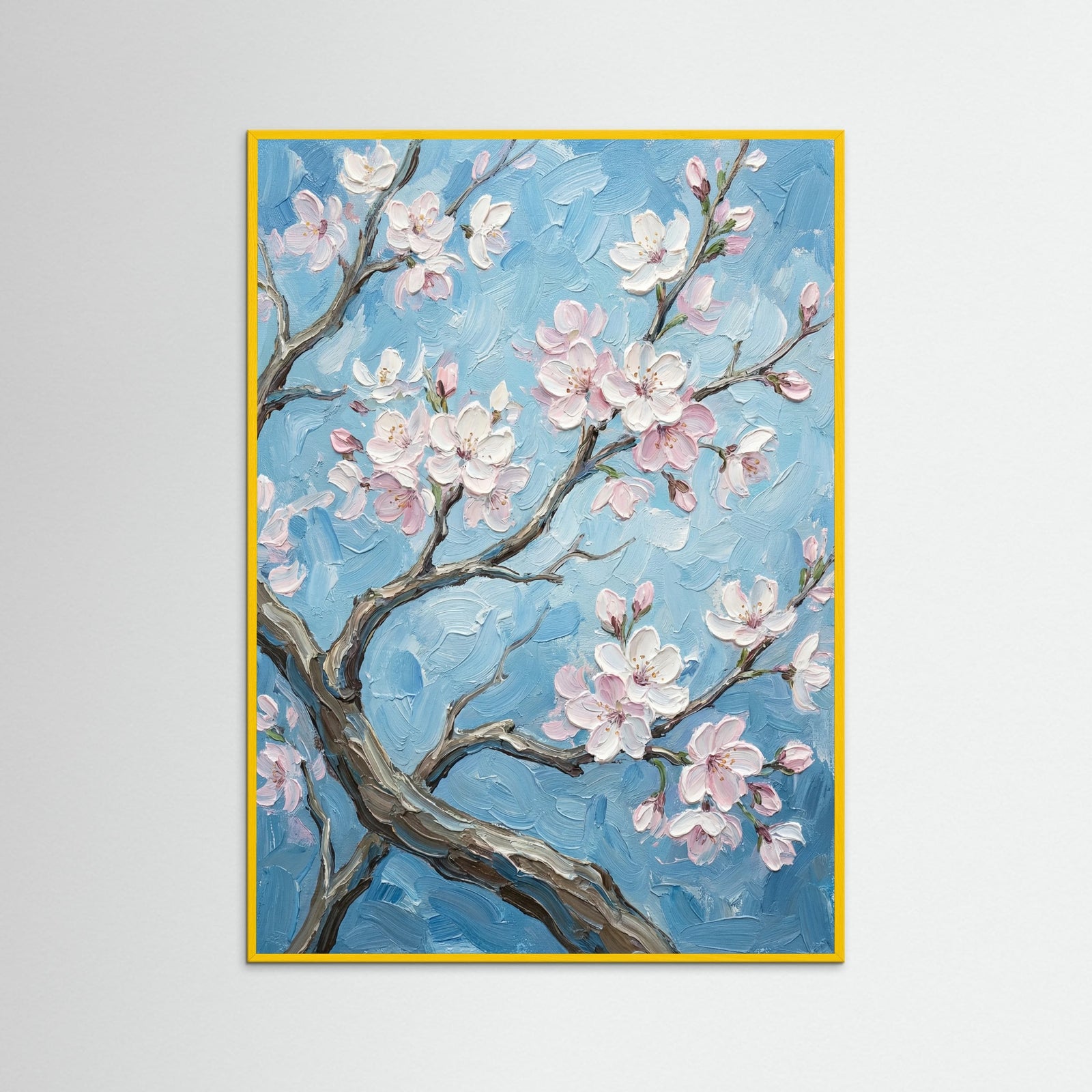 Yellow Wood Azure Blossom Dream