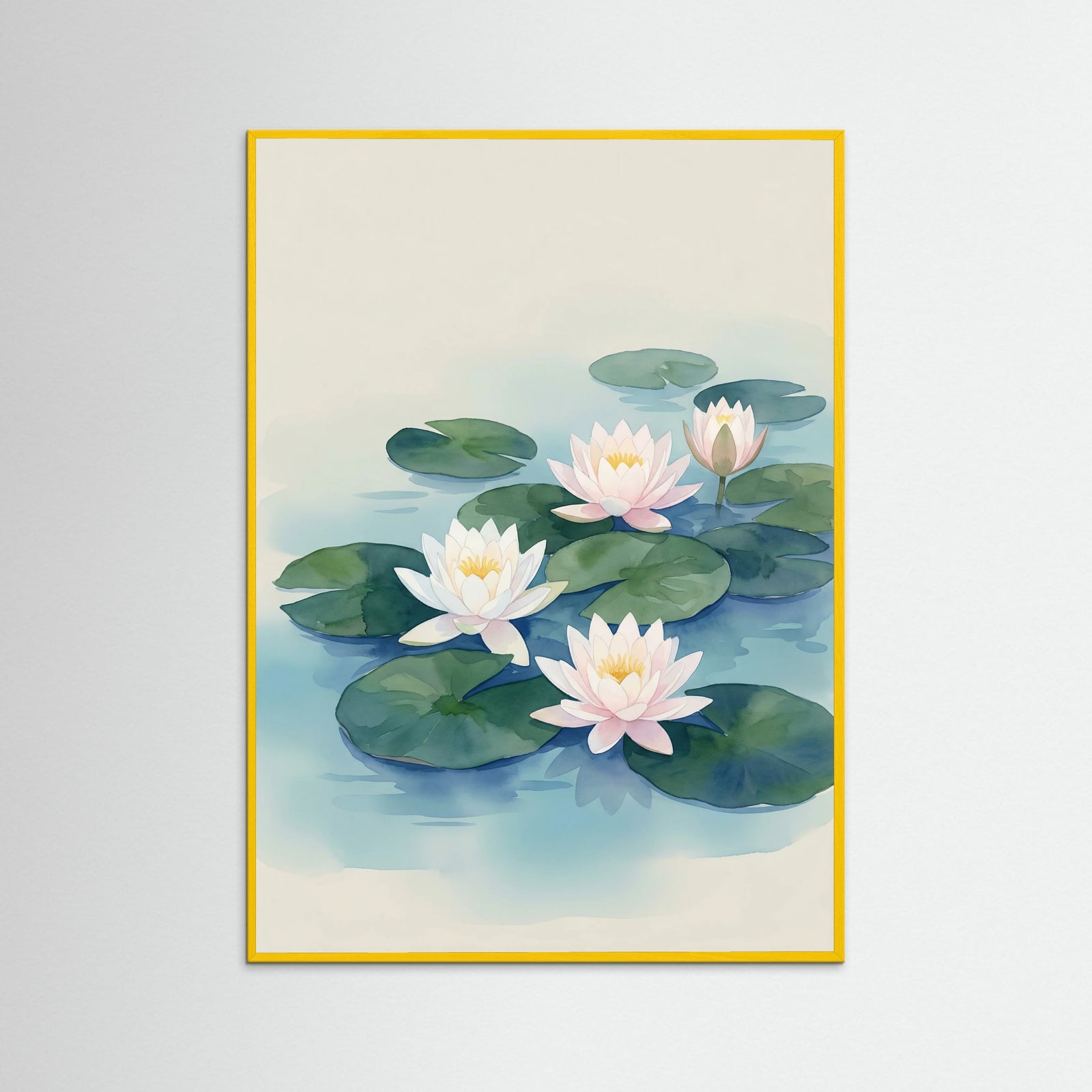 Yellow Wood Azure Iris Bloom