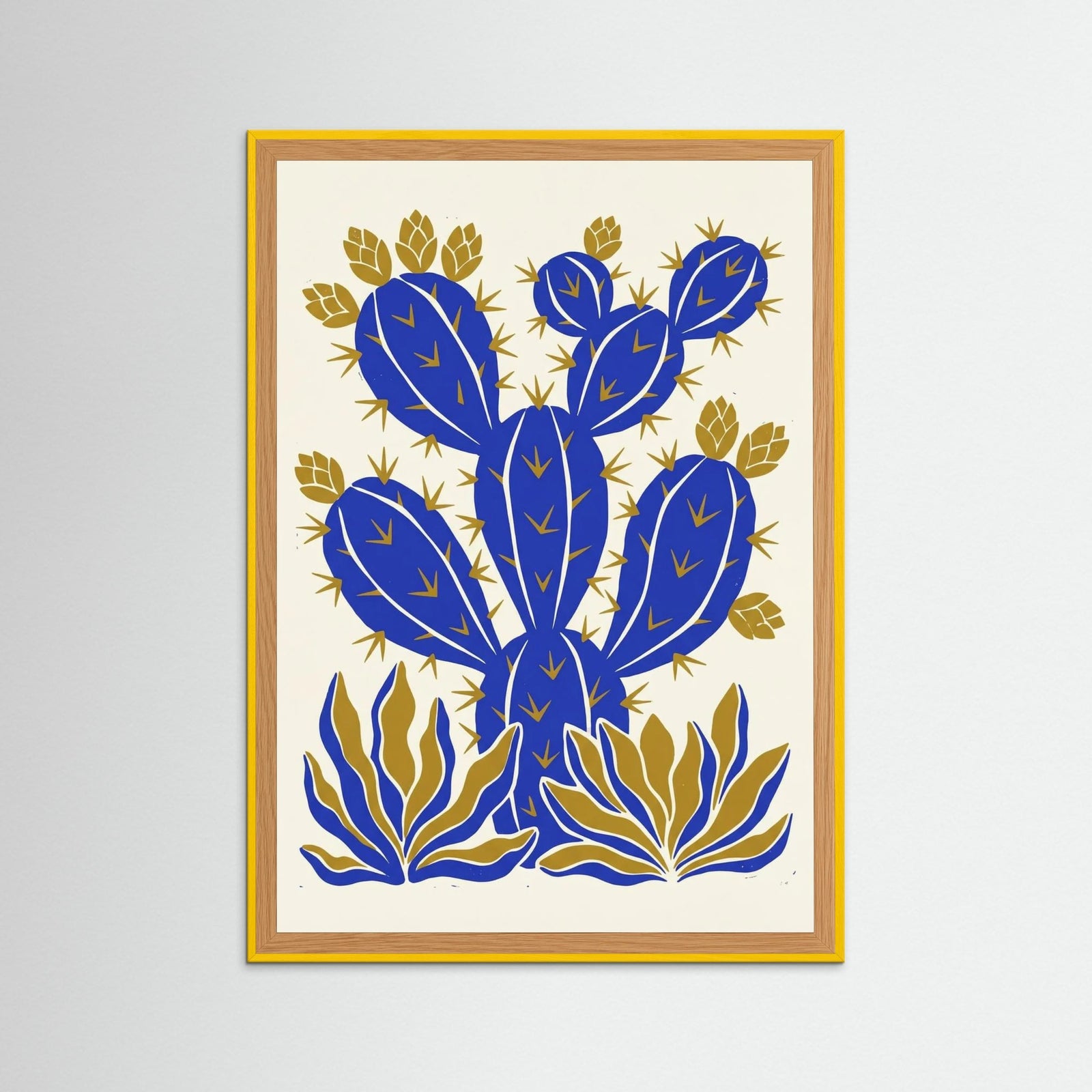 Yellow Wood Azure Ochre Blooms