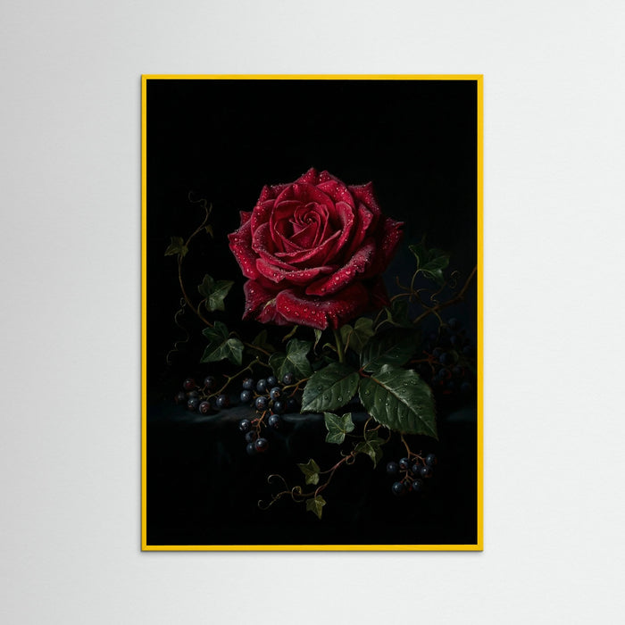 Yellow Wood Baroque Bloom