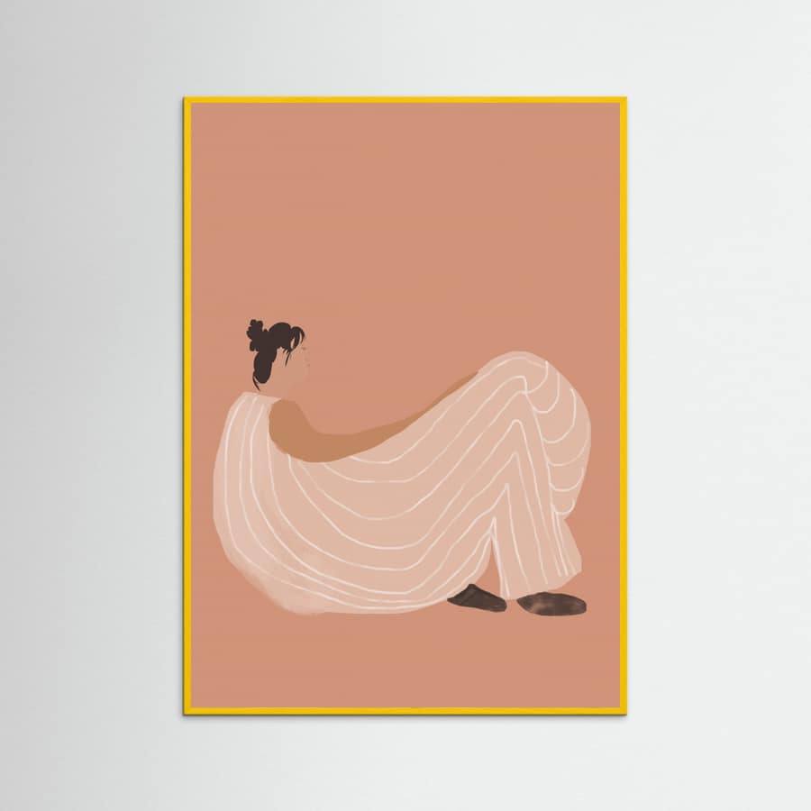 Póster Basked Sun – póster e impresión artística