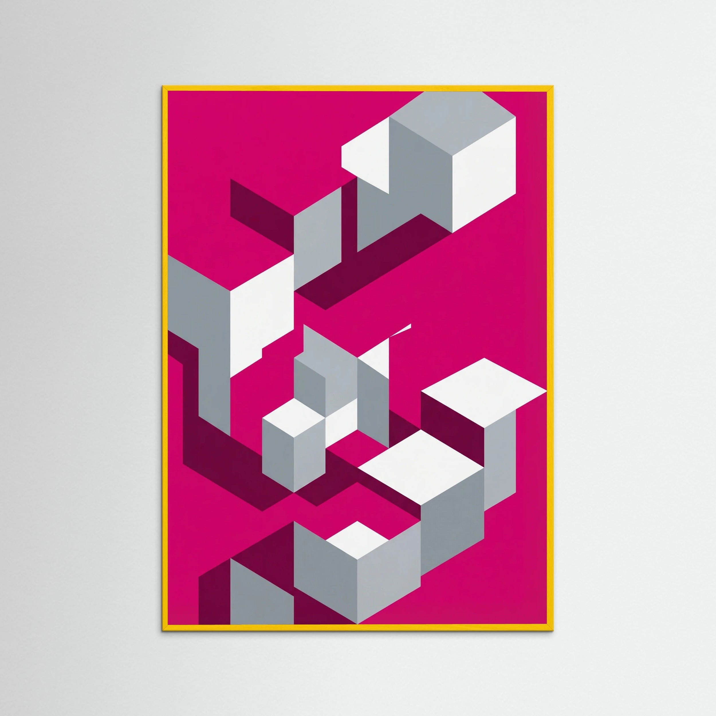 Yellow Wood Bauhaus Blocks