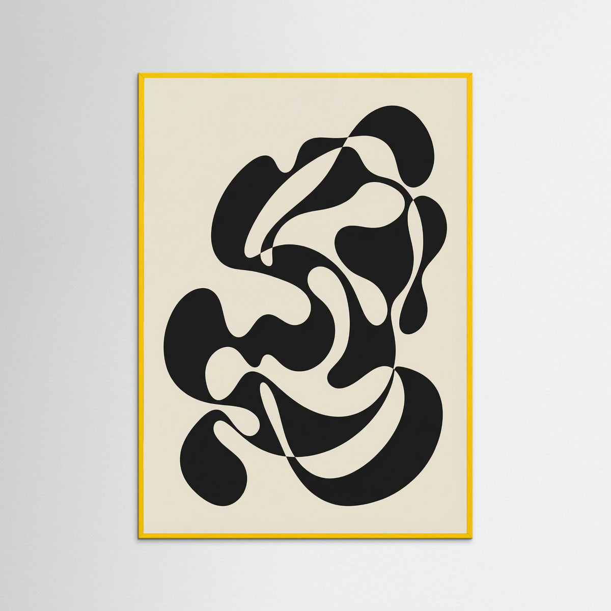 Yellow Wood Bauhaus Forms