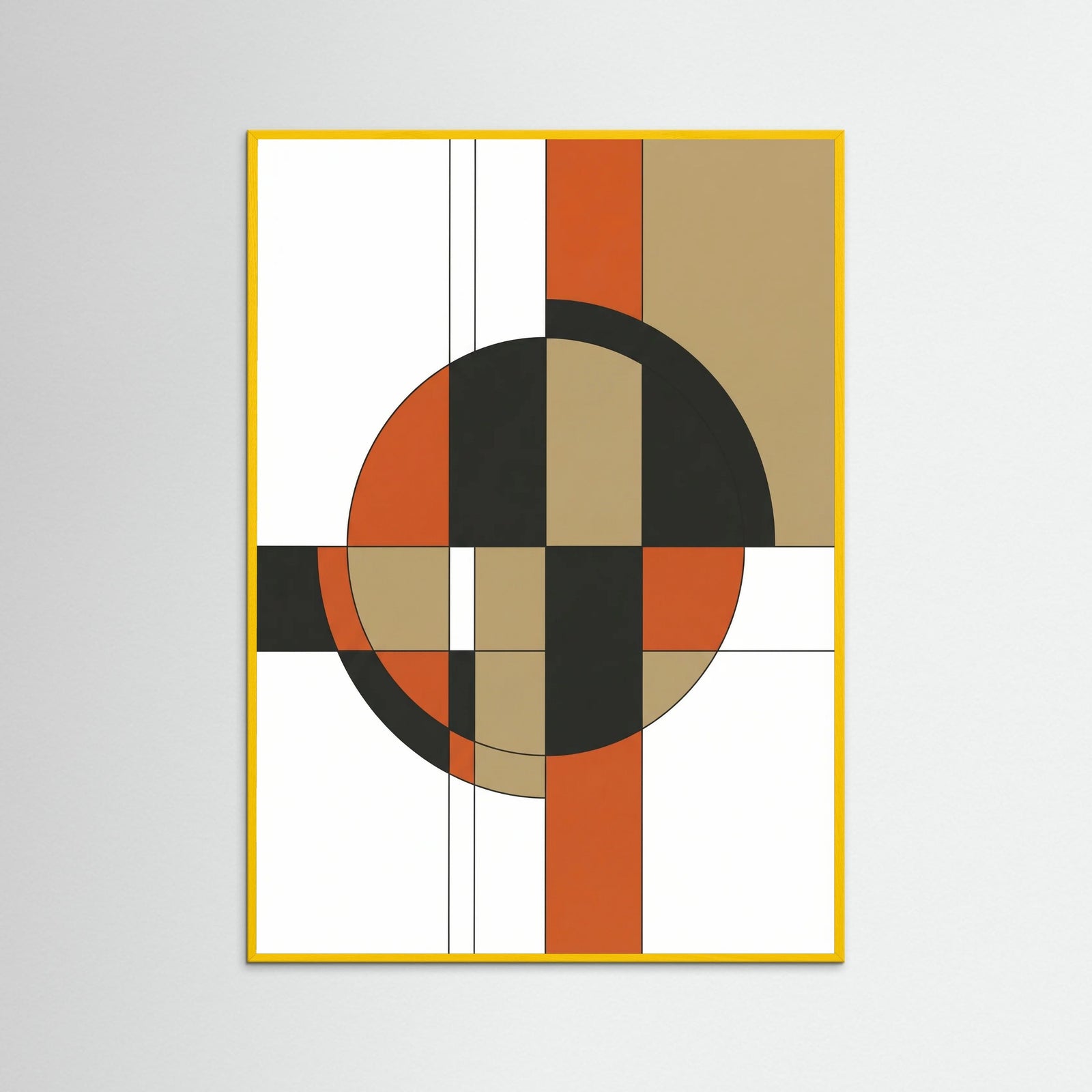 Yellow Wood Bauhaus Semiotics