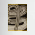 Beige strokes no 4 Poster – Poster und Kunstdruck