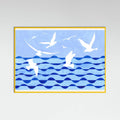 Poster Birds Over the Sea Clean Scan – poster e stampa artistica