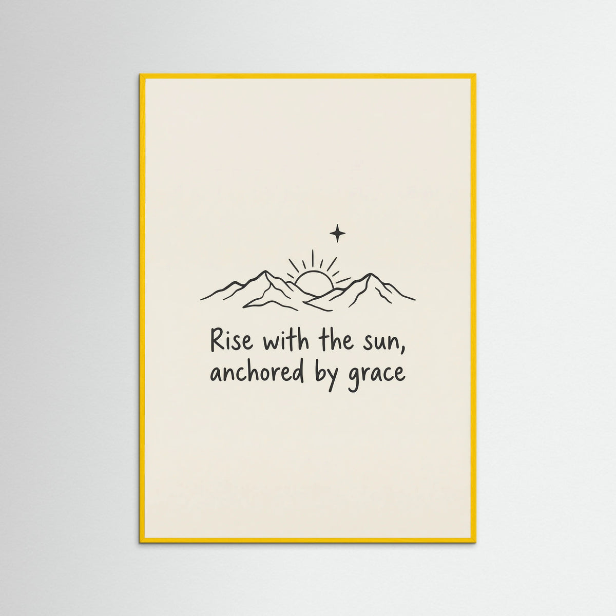 Yellow Wood Blessed Resilient