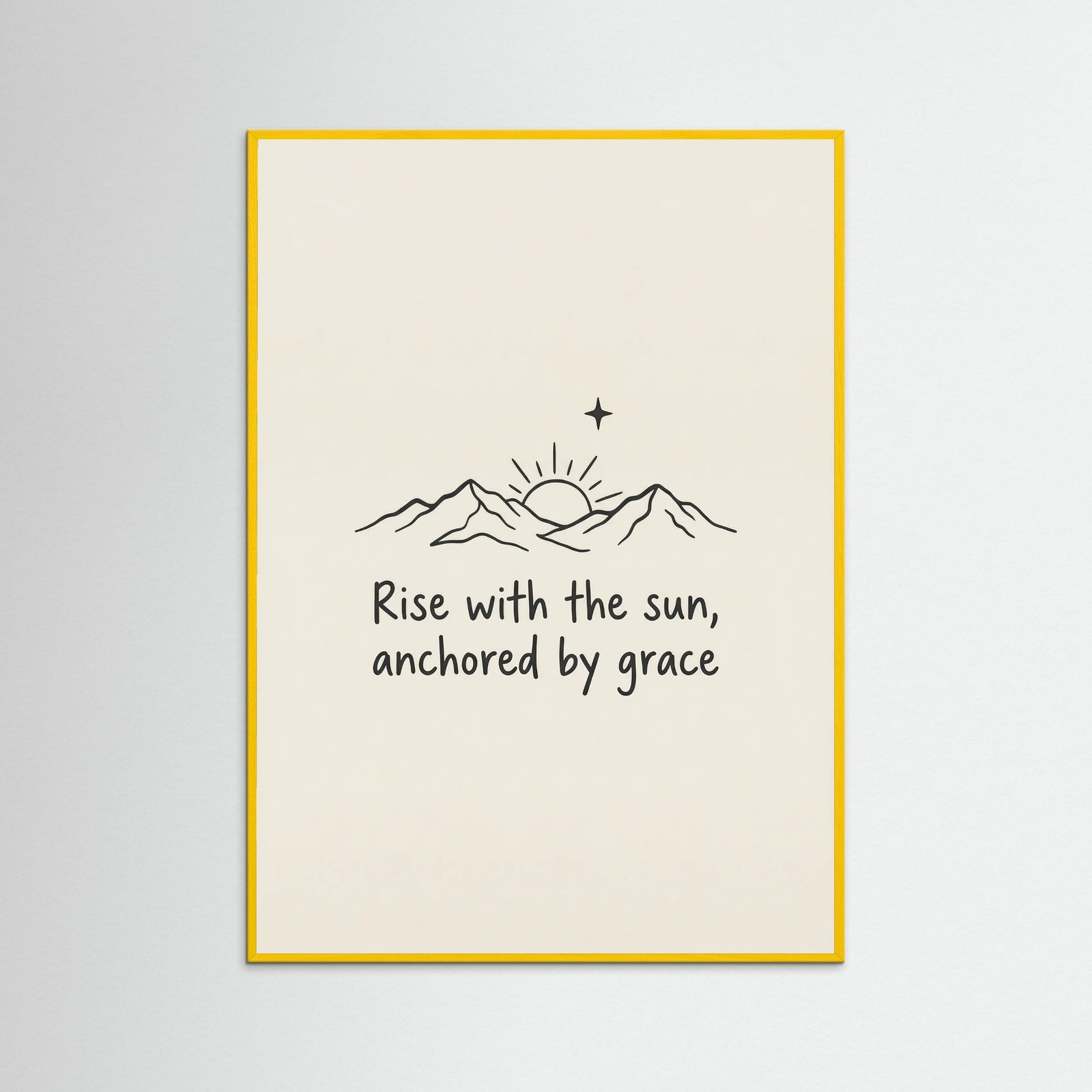 Yellow Wood Blessed Resilient