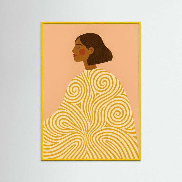 Yellow Wood Blissful Wanderer