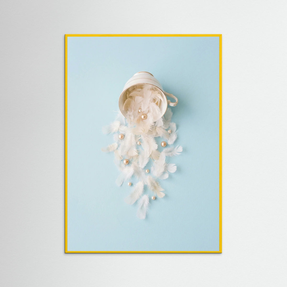 Yellow Wood Blossom Cone