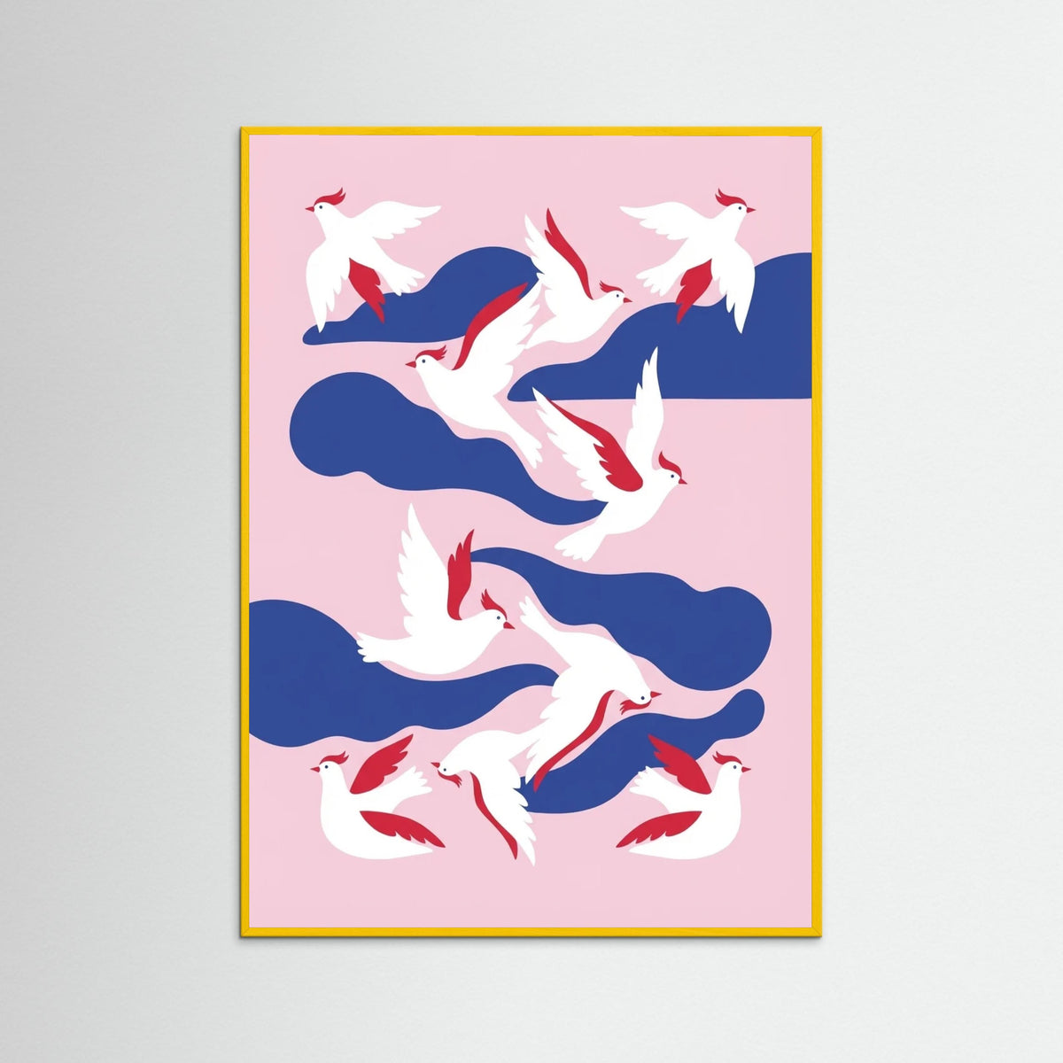 Yellow Wood Blossom Leaf