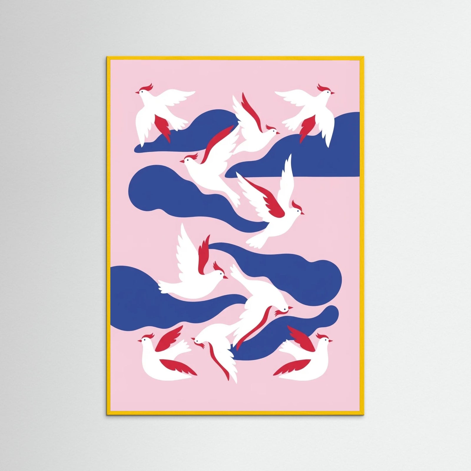 Yellow Wood Blossom Leaf