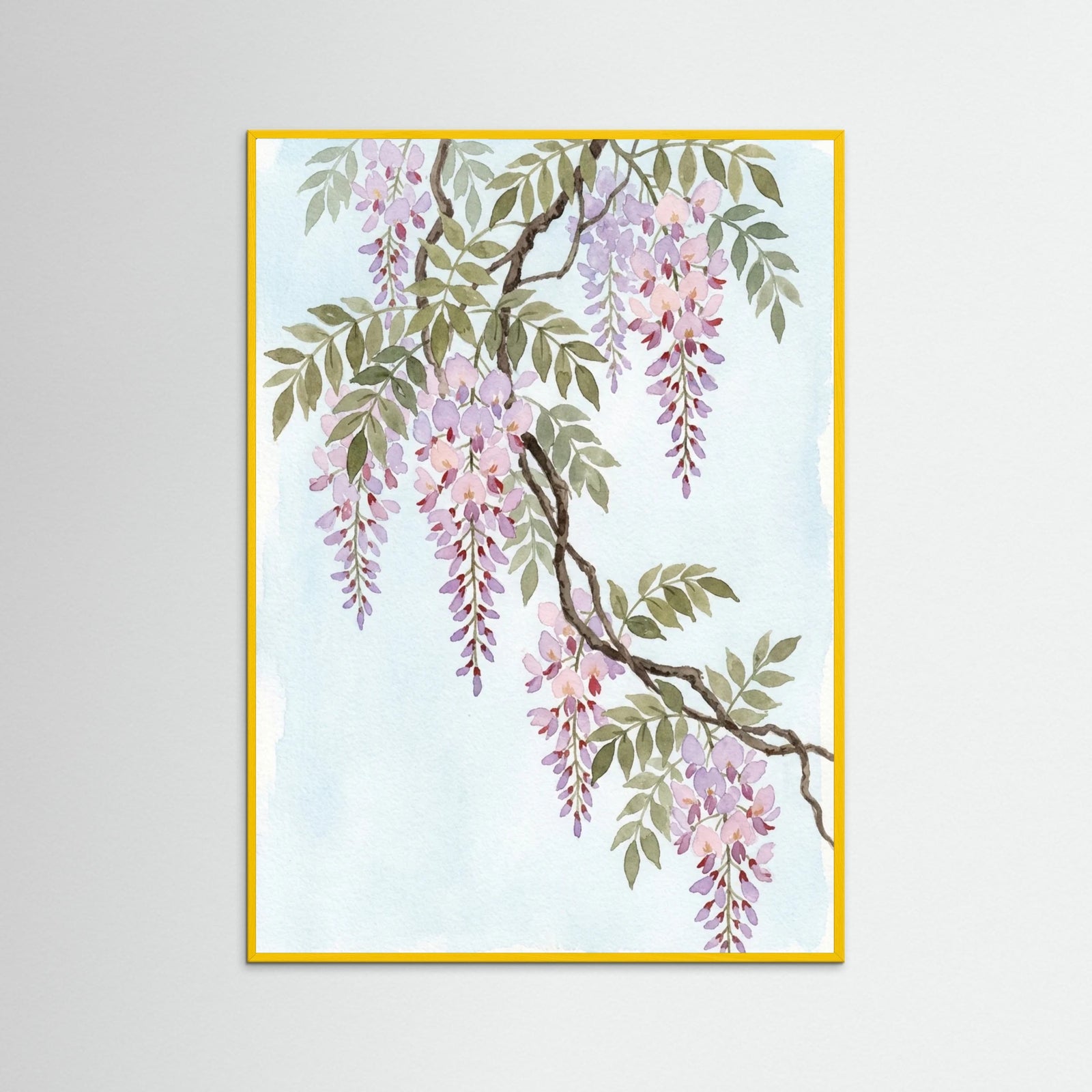 Yellow Wood Blossom Serenity