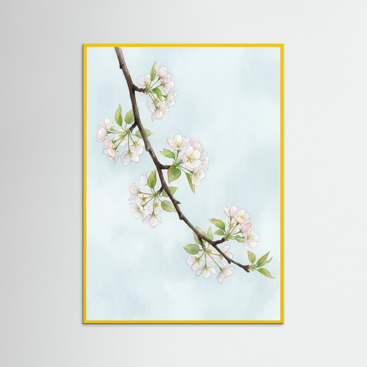 Yellow Wood Blossoms Serenity